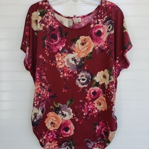 🚨SOLD!!!!🚨 N/A MISIA Floral print blouse